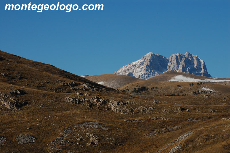 Corno Grande dalla zona del Cecco d'Antonio